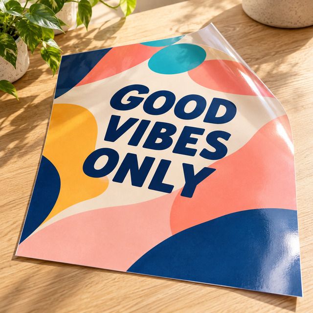 Laminated Poster Prints