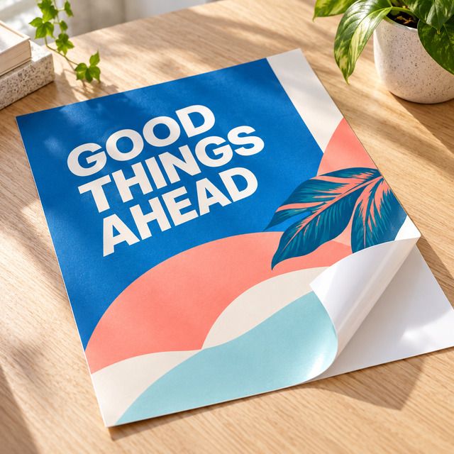 Self Adhesive Poster Prints