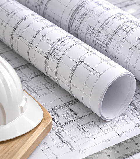 Large format architectural plans and CAD prints